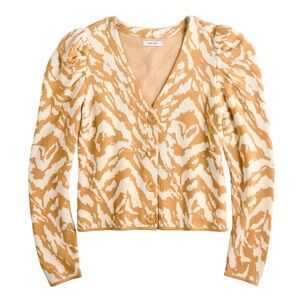 Nine West Puffy Shoulder Cardigan